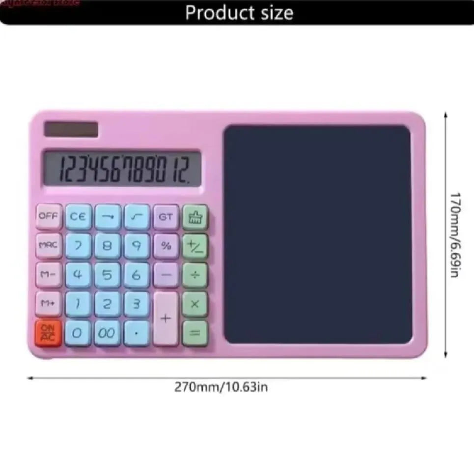 Multifunctional Digital & Scratchboard Calculator for Students