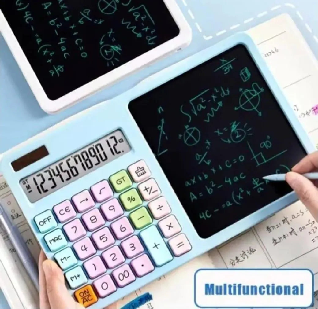 Multifunctional Digital & Scratchboard Calculator for Students