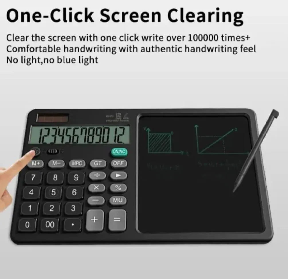 Multifunctional Digital & Scratchboard Calculator for Students
