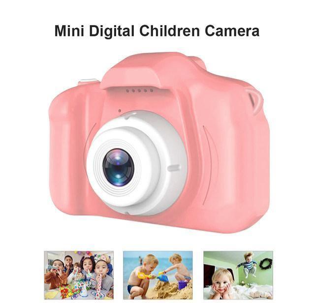 Mini HD Cartoon Camera for Kids 2.0 Inch Video Recorder